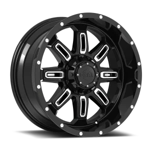 Gear Off Road – Dominator – Black – 18″x9″ 0mm – Summer Wheels – 725MB-8908700